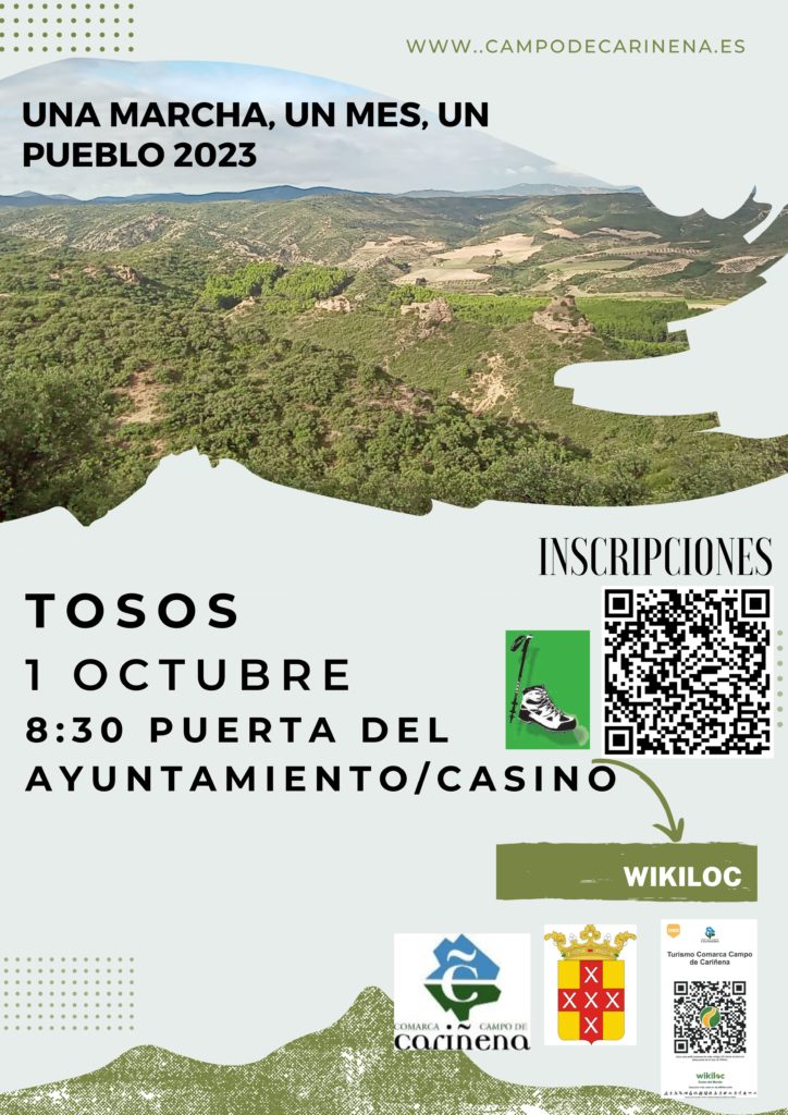 Una vuelta al Ronche, la propuesta de Turismo y Deportes en la parada de ‘Una marcha, un mes, un pueblo’ en Tosos