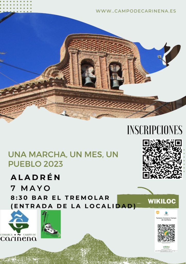 Aladrén y un paseo alrededor de Peña del Prau protagonizan la cuarta marcha senderista de la Comarca Campo de Cariñena