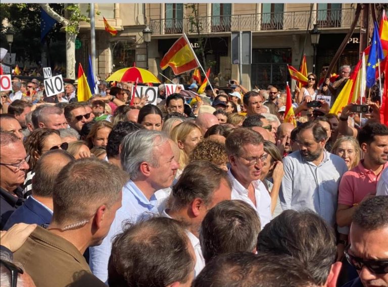 Azcón afirma que «Si la amnistía se aprueba, Aragón será de segunda»