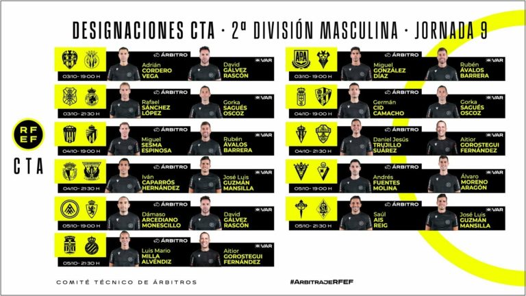 Arcediano Monescillo, designado para dirigir el encuentro entre el FC Andorra y el Real Zaragoza