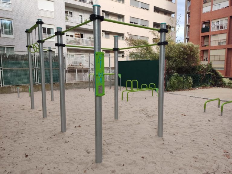 Torrero cuenta con un nuevo circuito de Calistenia