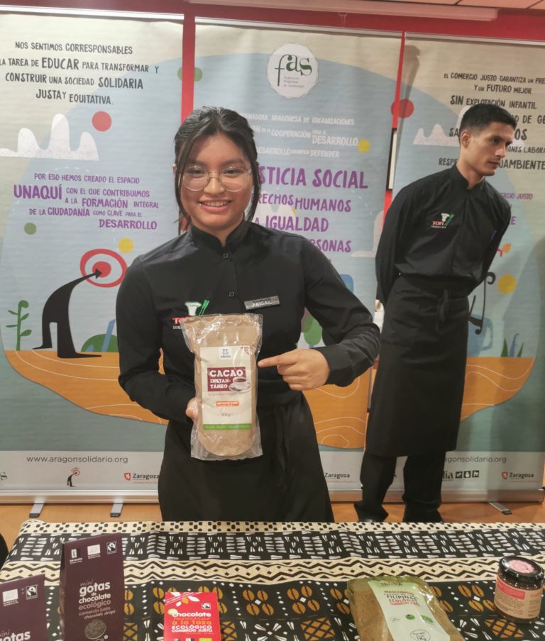El Ayuntamiento de Zaragoza Impulsa el Consumo de Productos de Comercio Justo en Escuelas de Hostelería