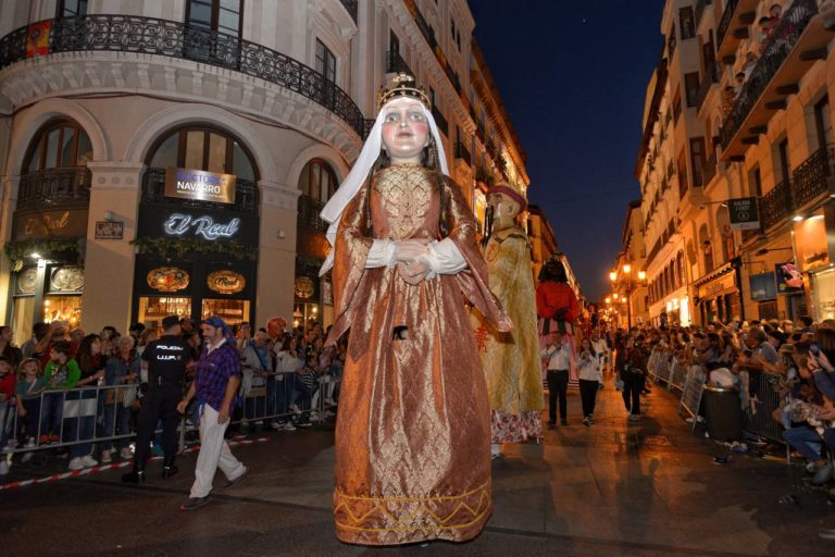 Conoce las calles que recorrerá el desfile del pregón de las Fiestas del Pilar