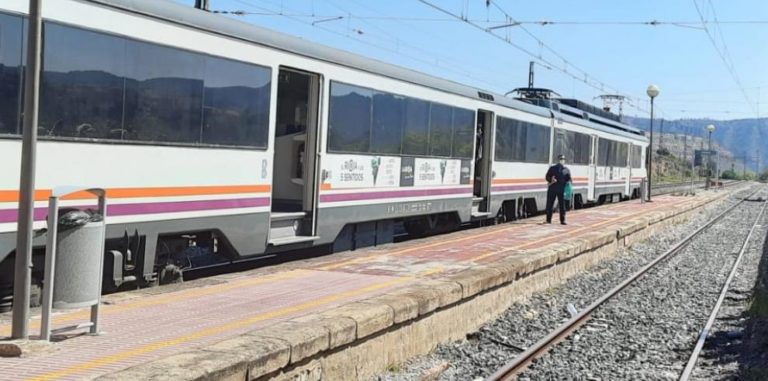 Aragón Existe solicita a la DGA colaborar con la Generalitat para impulsar el Cercanías Monzón-Lleida