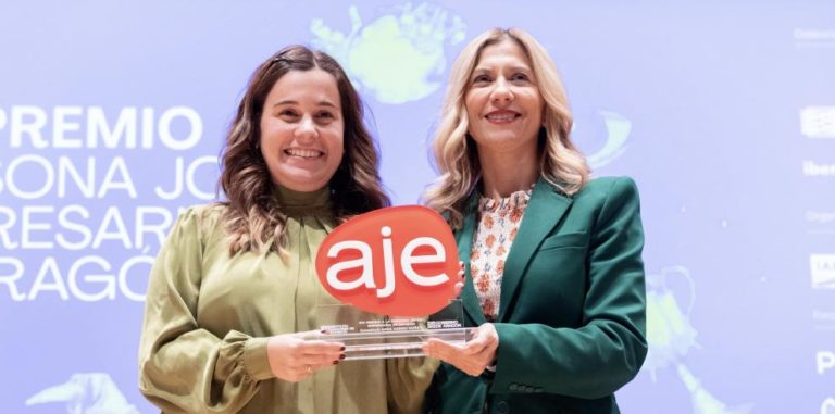 Sara Acero, Ganadora del XIV Premio a la Persona Joven Empresaria de Aragón