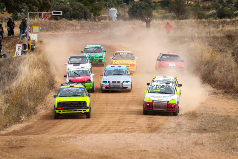 El circuito de Aguaviva acoge la última prueba del Campeonato de Aragón de Autocross en la jornada del domingo