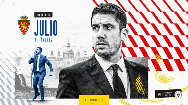 Julio Velázquez firma hasta final de temporada y se convierte en nuevo técnico del Real Zaragoza