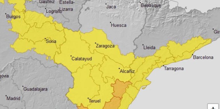 Nieves en el Pirineo y vientos en todo Aragón