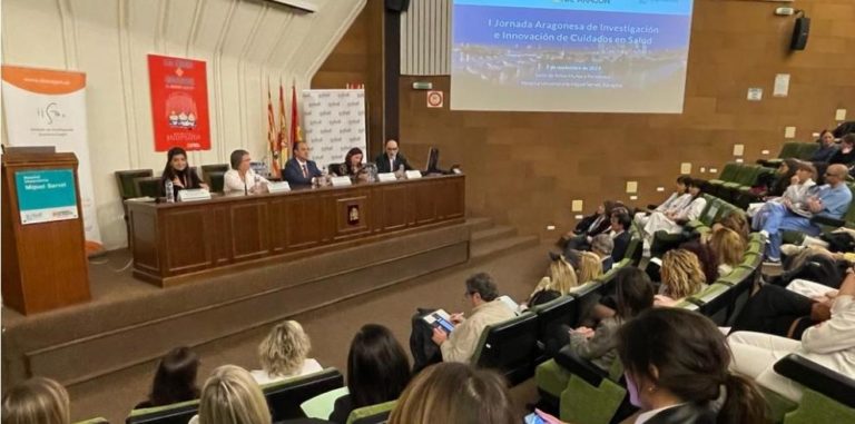 Casi 200 inscritos en la I Jornada aragonesa de Investigación e Innovación de Cuidados en Salud