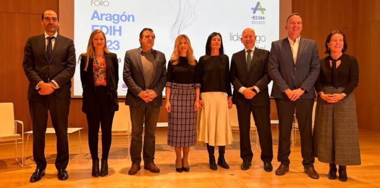 Mar Vaquero subraya la importancia de Aragón EDIH para la digitalización de las empresas de la comunidad