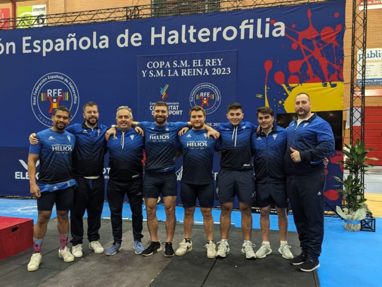 El CN Helios logra la 12ª posición en la Copa del Rey de Halterofilia