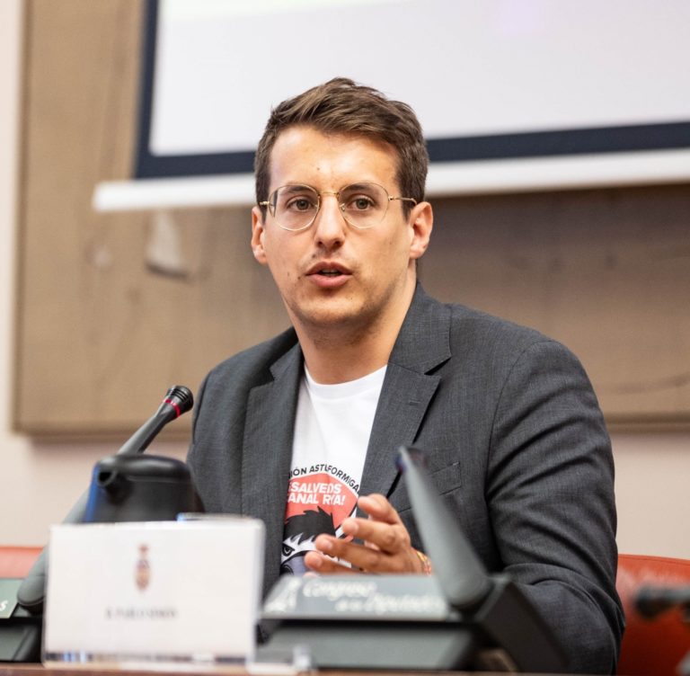 Pueyo muestra su rechazo al trasvase del Ebro en el Congreso