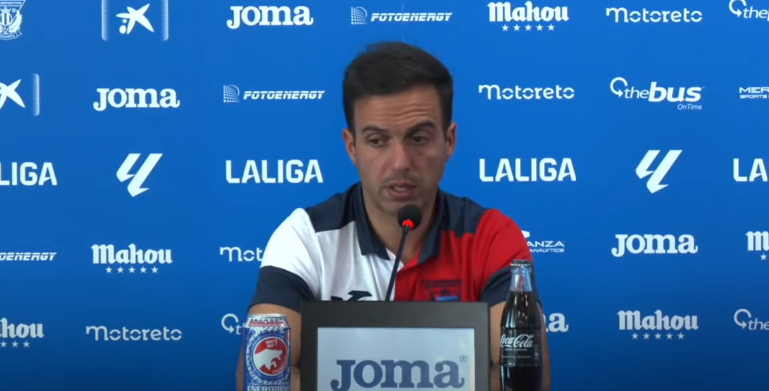 Borja Jiménez, entrenador del CD Leganés: «Vamos a un campo de los bonitos y de los difíciles de la categoría»
