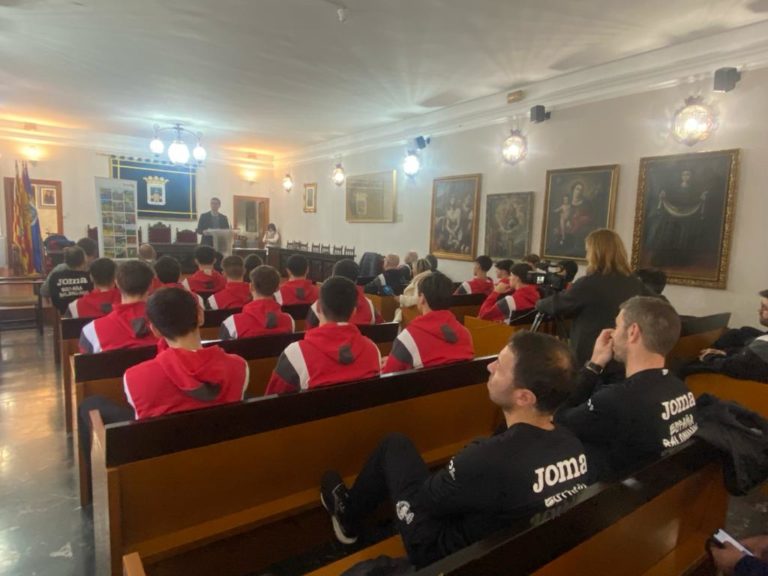 El Ayuntamiento de Tarazona da la bienvenida a los Equipos Internacionales en el Inicio del III Torneo Promesas de Balonmano «Ciudad de Tarazona»