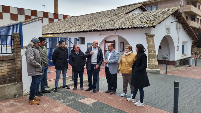 El PAR muestra su apoyo a los mayores de Sariñena