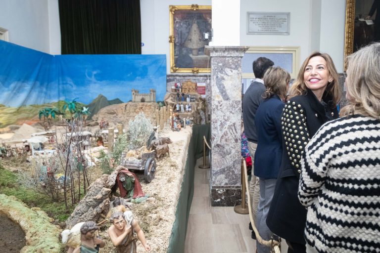 El Belén de la Casa Amparo vuelve tras 3 años