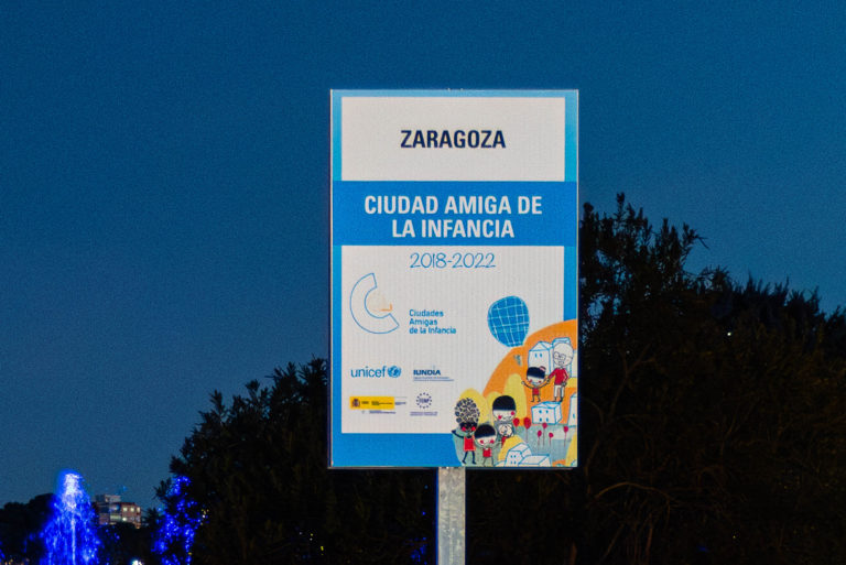 Unicef revaliza a Zaragoza como Ciudad Amiga de la Infancia