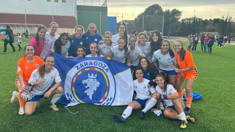 Las chicas del Zaragoza CFF golean a la SD Huesca