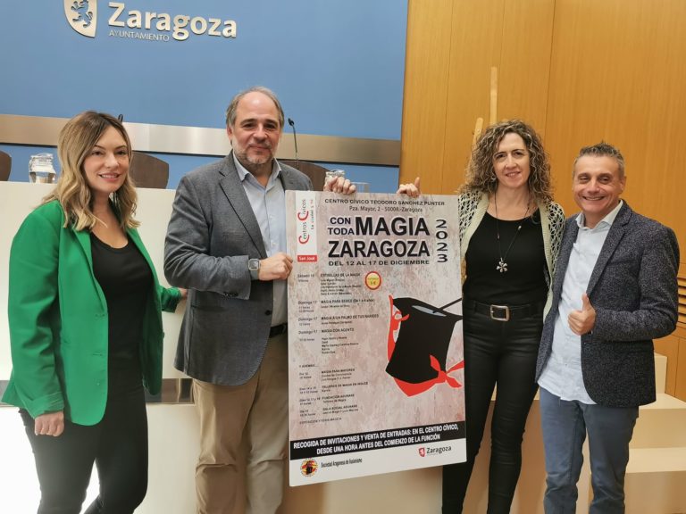 El centro cívico Sánchez Punter acogerá el festival de magia ‘Con Toda Magia Zaragoza’