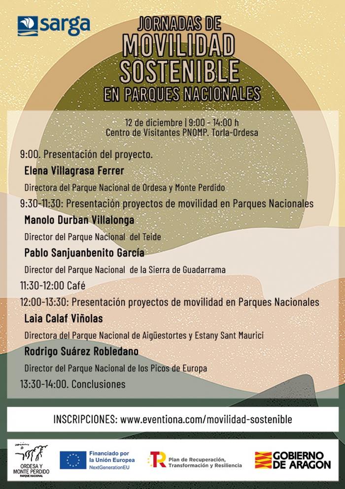 El Parque Nacional de Ordesa y Monte Perdido celebran unas jornadas sobre movilidad sostenible