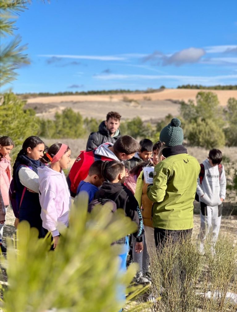 Más de 1500 escolares han participado en las plantaciones del bosque de los zaragozanos de esta semana