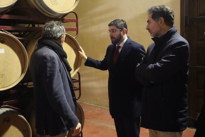 Alejandro Nolasco anuncia en Cariñena una inversión de 850.000 € para cooperativas y pequeñas empresas en dificultad