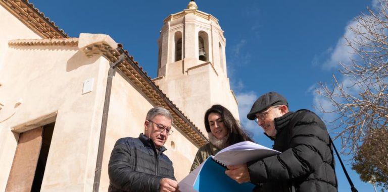 Sorpresas en la segunda fase de la restauración de la iglesia de Valmadrid Sorpresas en la segunda fase de la restauración de la iglesia de Valmadrid