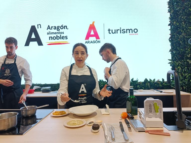 La gastronomía aragonesa triunfa en Madrid