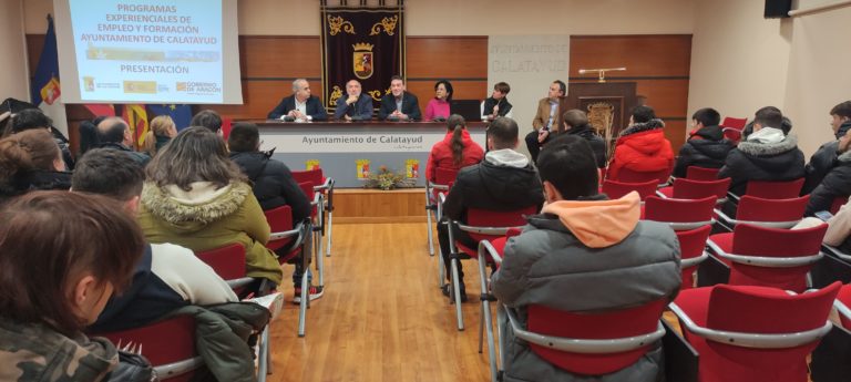 Comienzan dos nuevos Programas Experienciales de Empleo en Calatayud