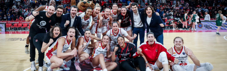 Casademont Zaragoza hace historia y se clasifica a los cuartos de final de la Euroleague Women tras vencer a Lublin (96-49)