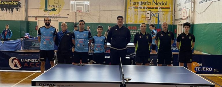 Nuevo fin de semana para el tenis de mesa aragonés con la victoria de Publimax CAI Santiago como la más destacada