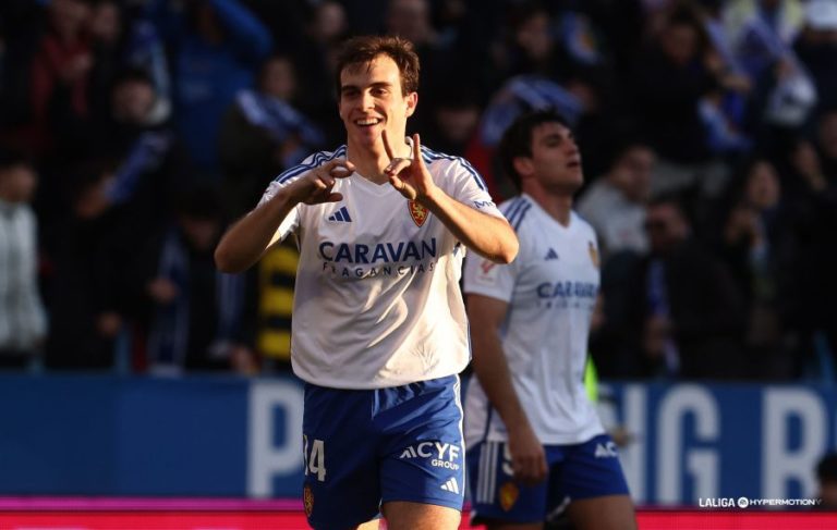 Segundo gol de Francho Serrano en la temporada y segundo de Fran Gámez en su trayectoria como blanquillo