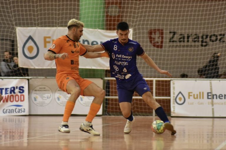 El Full Energía Zaragoza pierde su condición de invicto en La Granja con una dura derrota ante Burela (3-8)