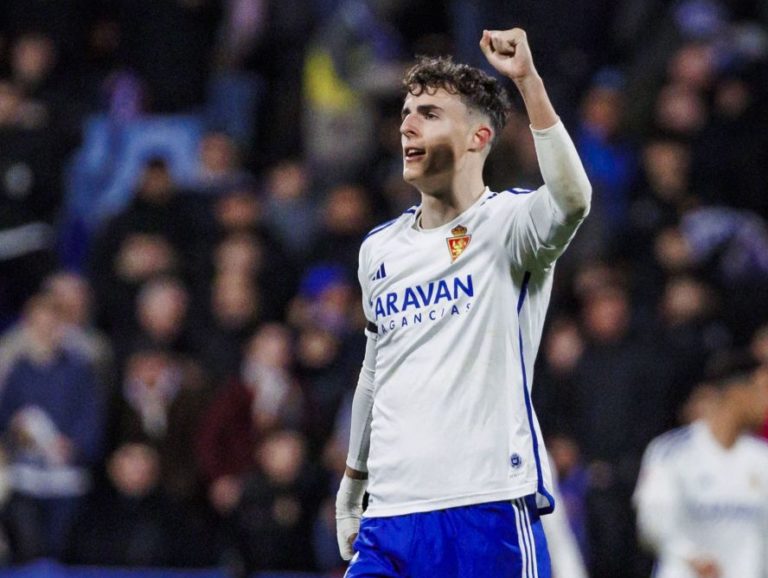 Alejandro Francés marcó su primer gol de la temporada 23-24