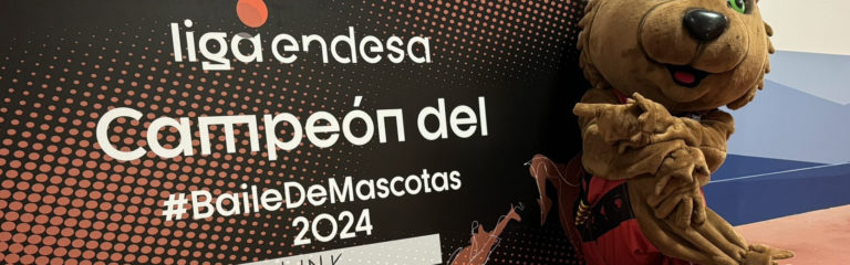 Link consigue proclamarse mejor mascota de la ACB en la disputa de la Copa del Rey