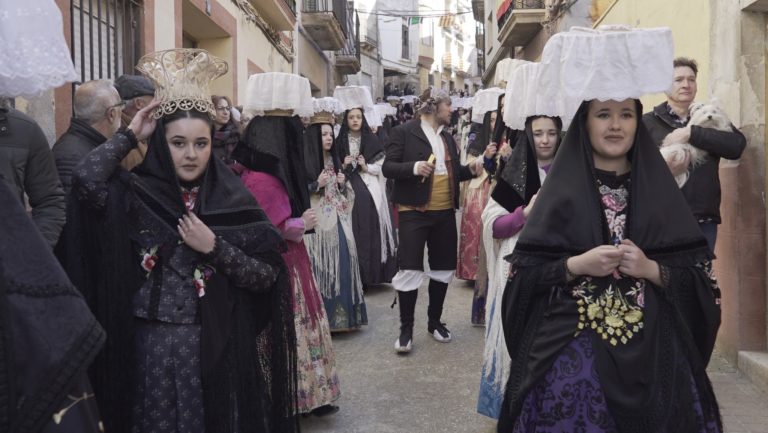 Escatrón revivirá su tradicional procesión de las Panbenditeras este lunes