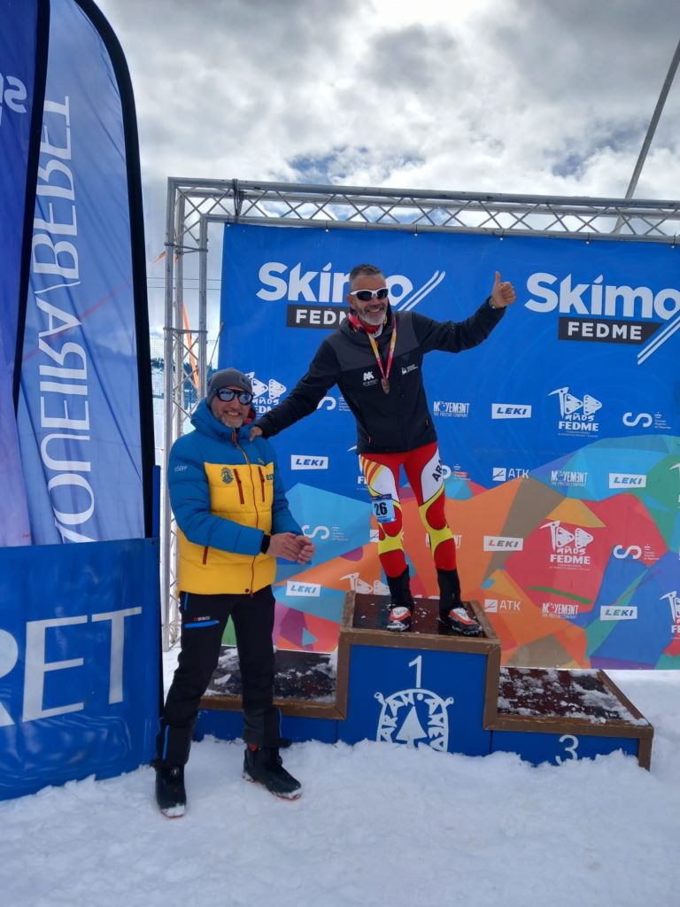 La Selección Aragonesa de Esquí de Montaña logra tres medallas en el Campeonato de España de Sprint