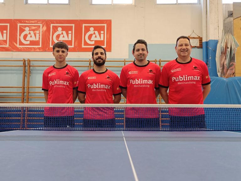 Publimax CAI Santiago se la juega en Galicia en un nuevo fin de semana de tenis de mesa
