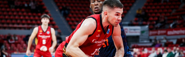 Casademont Zaragoza se clasifica para la siguiente ronda de FIBA Europe Cup tras superar a Gravelines Dunkerque (101-90)
