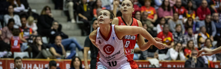 Casademont Zaragoza remonta en la segunda parte ante Girona y se lleva la victoria en Fontajau (50-60)