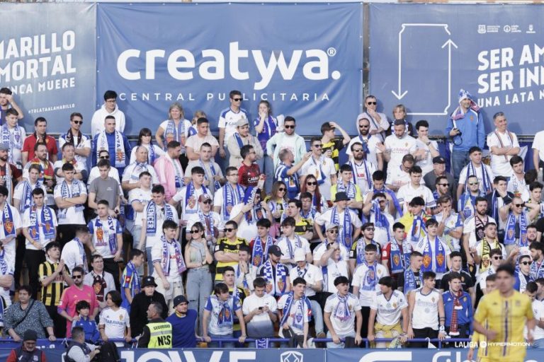 1.554 entradas en zona visitante para el encuentro entre el Villarreal B y el Real Zaragoza