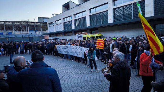 Manifestación en Zaragoza en defensa de las lenguas minoritarias de Aragón