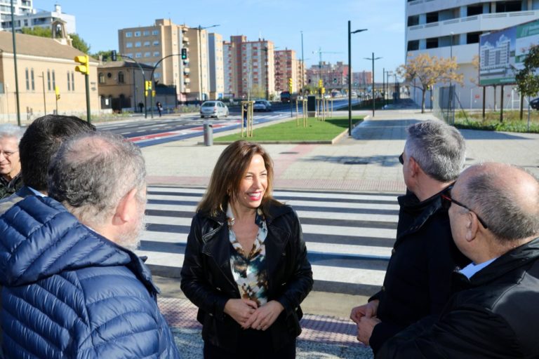 Terminada la primera fase de la avenida Cataluña, estrena aceras, carril bici y zonas verdes
