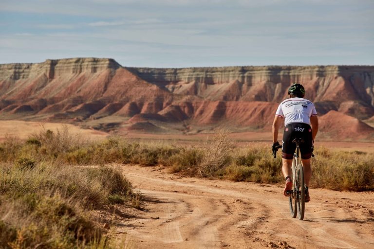 Nace la CB Bike, un desafío ciclista en la estepa de la Comarca Campo de Belchite