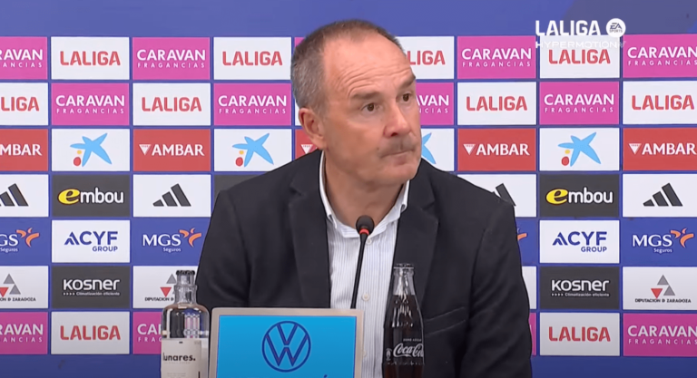 Víctor Fernández: «El segundo tiempo es el camino para este Real Zaragoza»