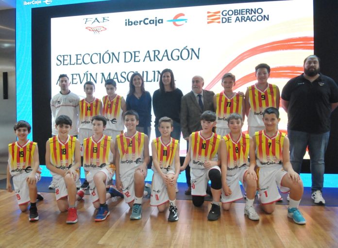 La Federación Aragonesa de Baloncesto presenta a sus selecciones para el CESA de minibasket