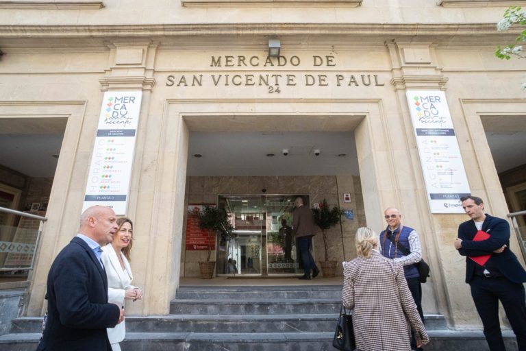 Las actividades en el Mercado San Vicente de Paúl se mantienen hasta junio