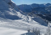 Más de nieve en Aragón que el año pasado pero menos que la media a cinco años