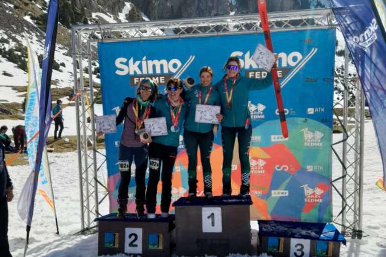 15 nuevas medallas para Aragón en el Campeonato de España de Esquí de Montaña por Equipos