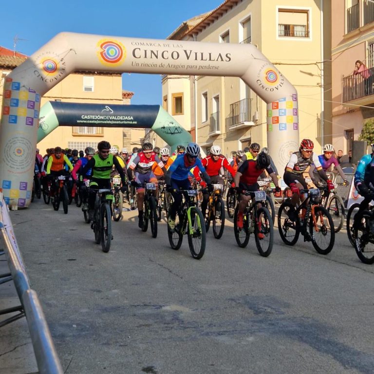Castejón de Valdejasa da el pistoletazo de salida a la III Open BTT Comarca de Cinco Villas